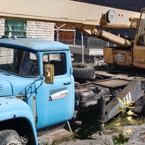 Грузовой специальный автокран КС-3575А на базе ЗИД-133, 1988 г.в.