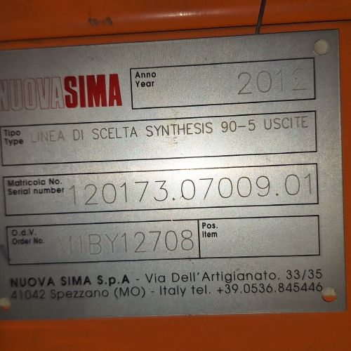 Линия сортировки плитки SYNTHESIS-60 A5