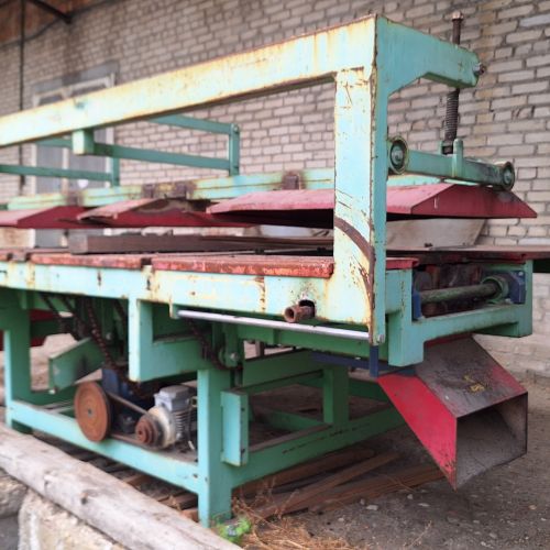 Торцовочный станок трехпильный (-20%)