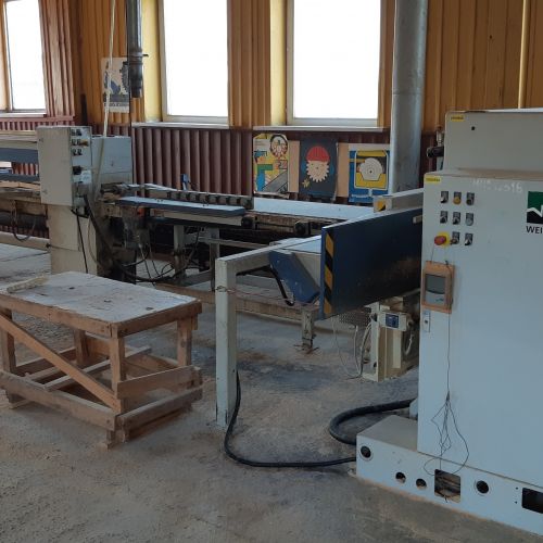 Линия сращивания заготовок по длине Weinig