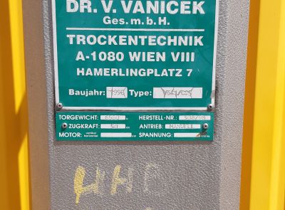 Сушильная камера Vanicek (50м3)