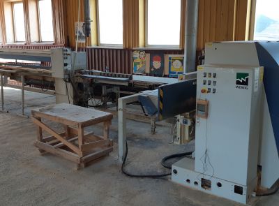 Линия сращивания заготовок по длине Weinig