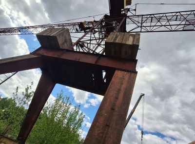 Башенный кран КБ 572Б 10 т. 1989 г.в.
